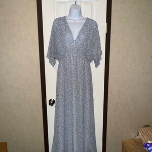 Entro Baby Blue Maxi Dress